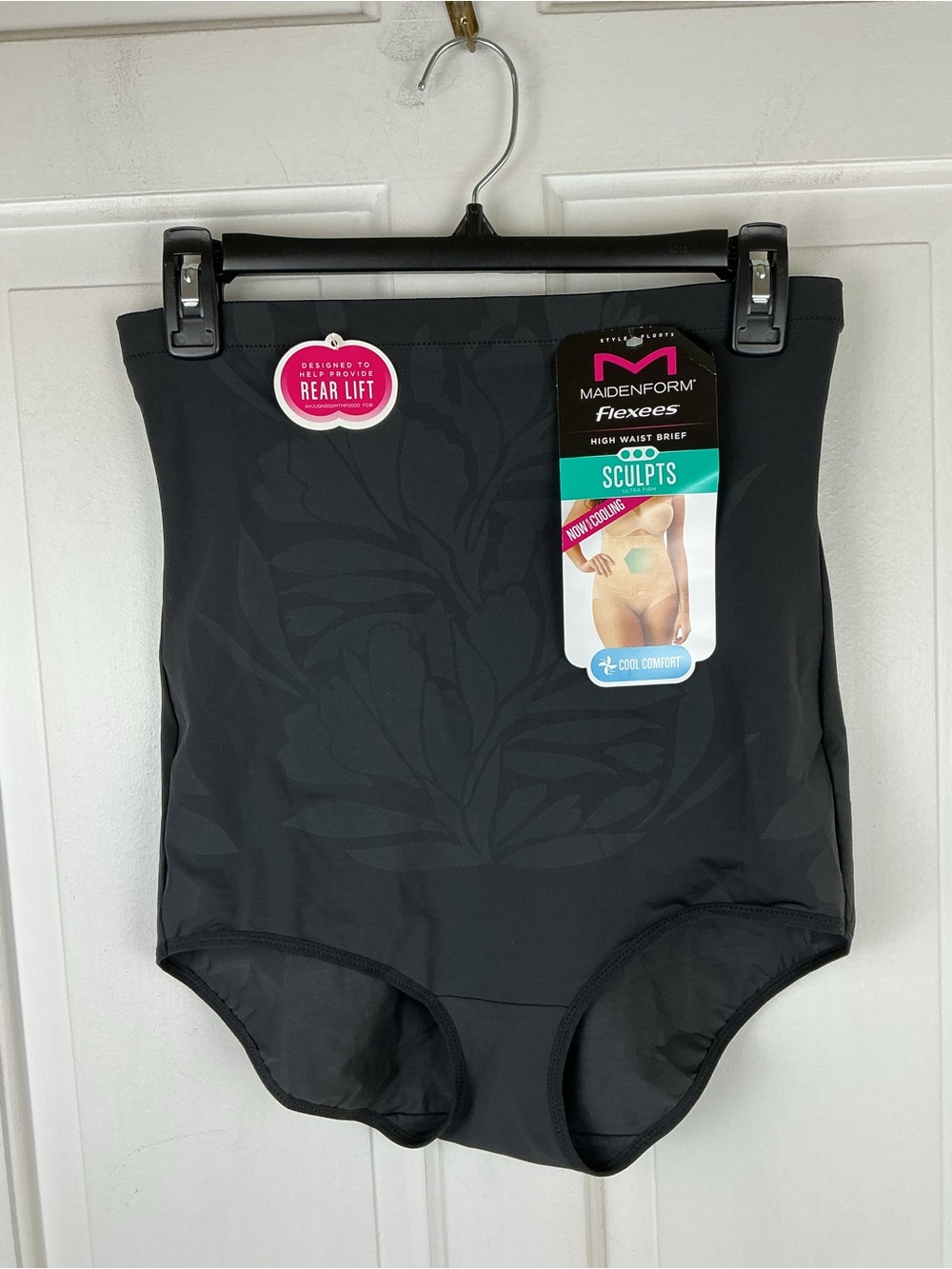 Maidenform Flexees Sculpts High Waist Body Shaper Brief Girdle Size L